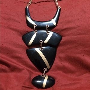 Black & gold statement piece