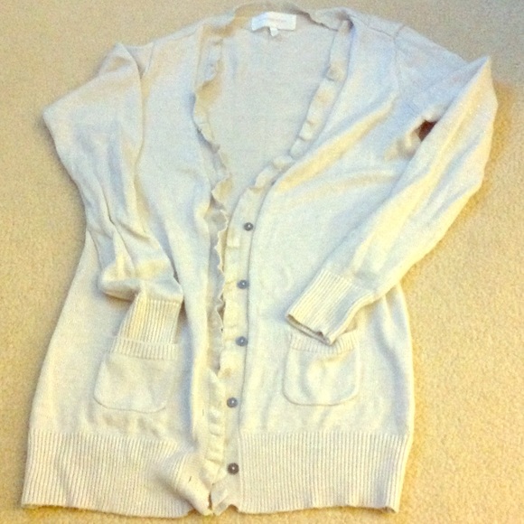 Silver cardigan Victoria secret