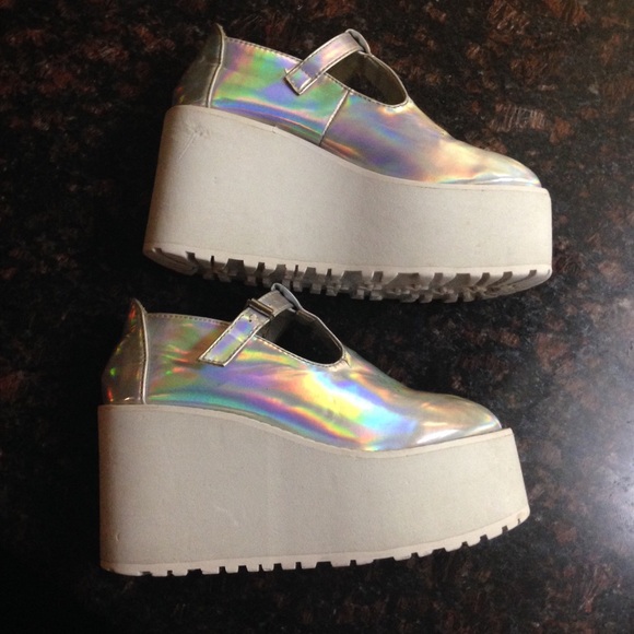 Reserved Unif Holographic Mary Janes