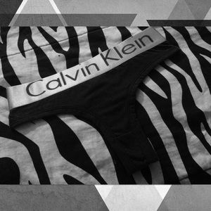 Never Worn! - Calvin Klein black thong