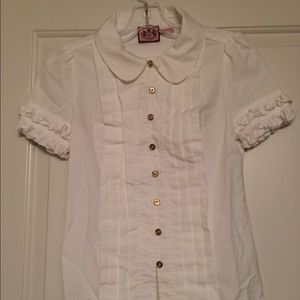 Juicy Couture Peter Pan Collar Top