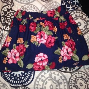 floral skirt