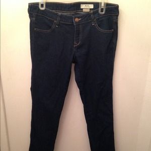 Straight leg jeans