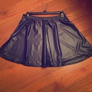 Size Large - Forever 21 Leather Skirt High Waisted
