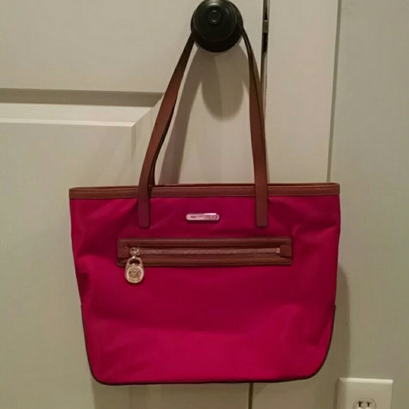 Michael Kors Red Kempton Nylon Collection- NEW