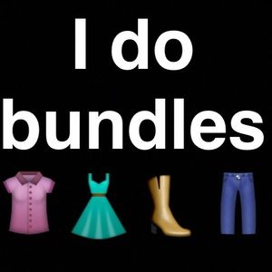 I do bundles, just ask