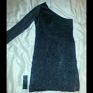 BCBGMAXAZRIA Black Sparkling Dress