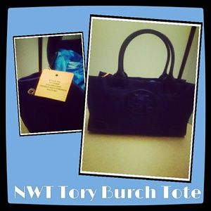SOLD ON EBAY -Authentic Tory Burch Nylon Ella Tote