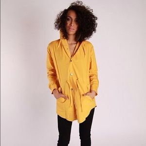 Light weight trench jacket