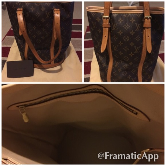 Authentic new Louis Vuitton big bucket style