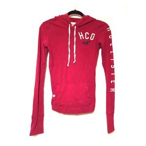 BUNDLED - Red Hollister Hoodie