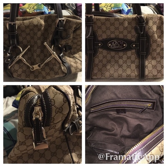 Authentic brown Gucci purse