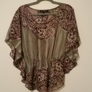 Blouse multi-colored