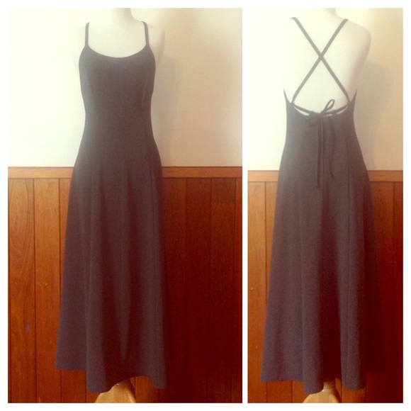 Limited Dresses & Skirts - Maxi dress with criss cross back