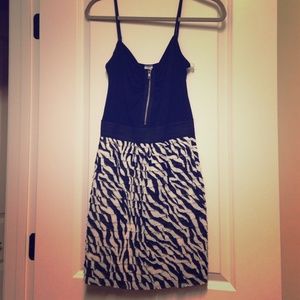 Zebra Tank dress