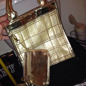 Gold bag
