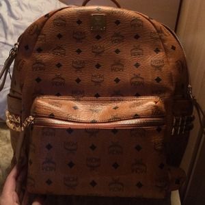 Mcm bookbag authentic.