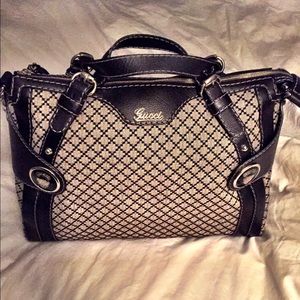 Gucci Crest Boule Fabric Tote