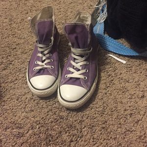 Purple converse