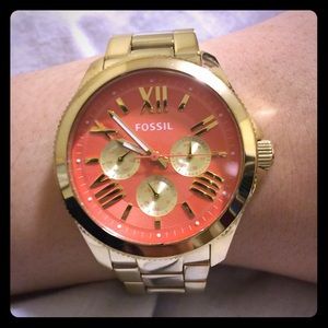 Fossil Cecile gold watch. SALE💕💕