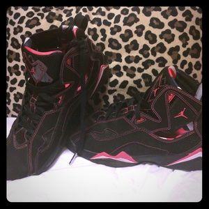 Pink True Flights Jordans