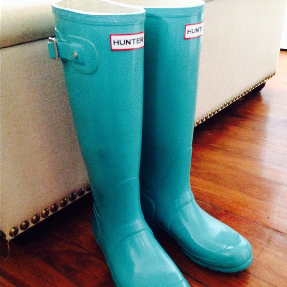Teal Hunter Boots