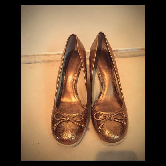 SALE‼️Coach Ireland Wedge Ballet Pump - Picture 1 of 4