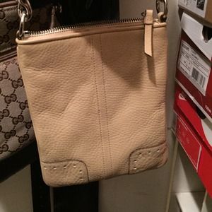 Coach Creme cross body