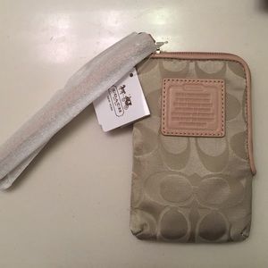Brand new Coach wristlet!