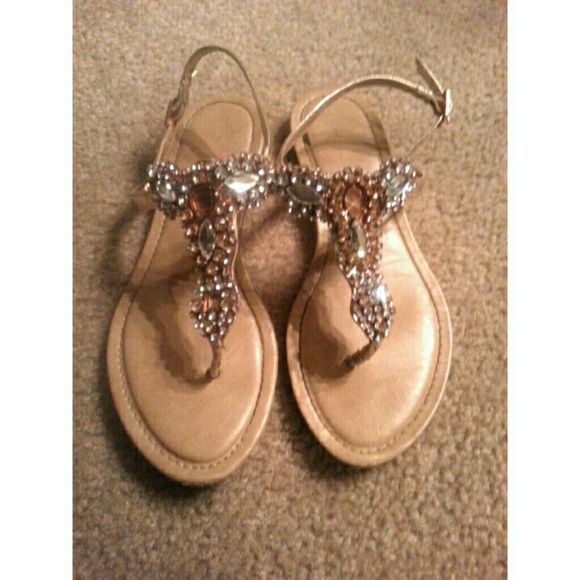 Rhinestone flip flops - Picture 4 of 4