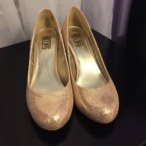 Sequin heels