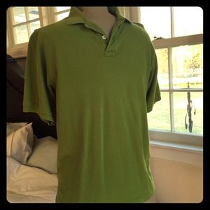 Forrest/Hunter green polo Land's End men boys