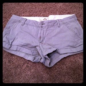 Grey Hollister shorts