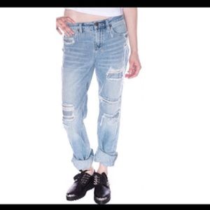 Ksubi distressed ripped boyfriend Jeans