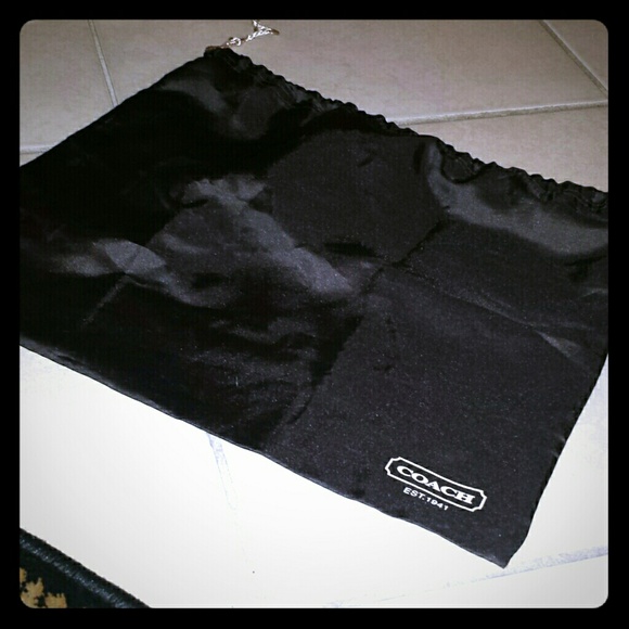 Coach dust bag