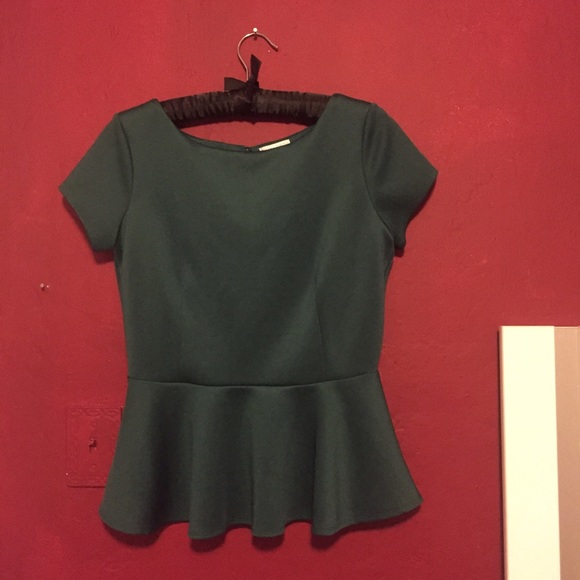 Bisou Bisou peplum top
