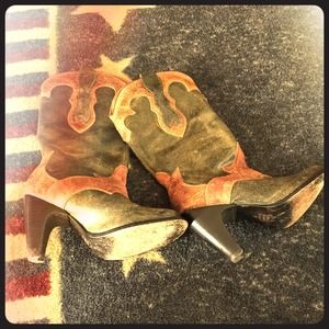 Justin cowgirl boots