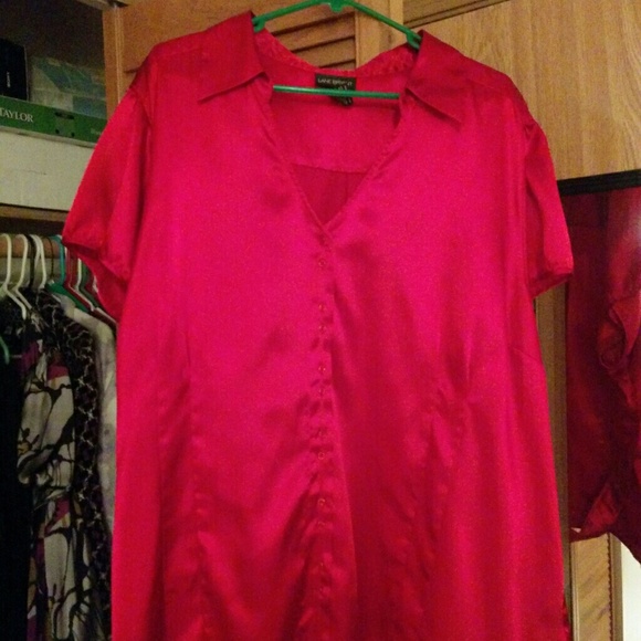 Deep Red Dressy Shirt