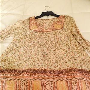 Free people flowy blouse top