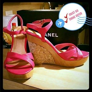 Pink wedges