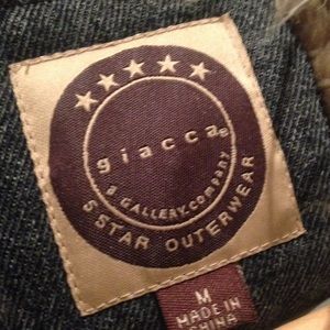 Giacca 1990's full length denim coat