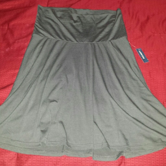 Grey maternity  skirt