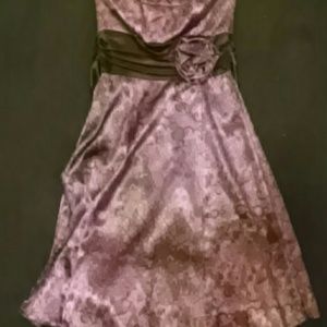 Semi formal strapless dress