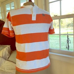 Tee orange white shirt lion men boys tshirt