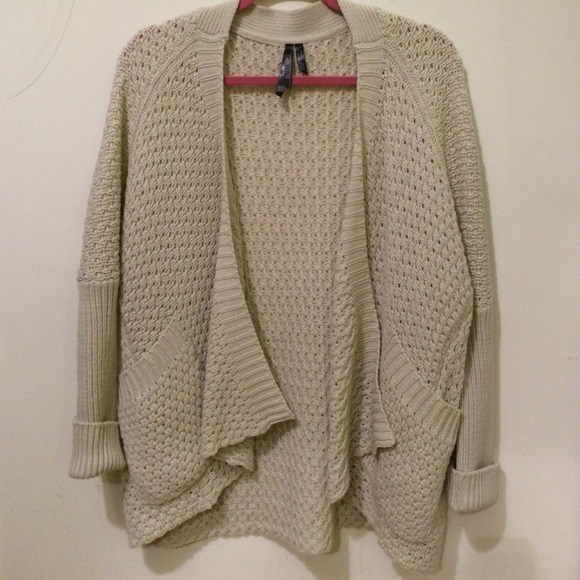 Cream Knit Cardigan