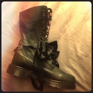 Brand new Dr. Martin's leather combat boots