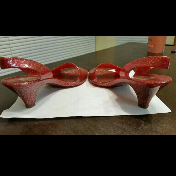 MARC by Marc Jacobs  peep toe jellies - Picture 3 of 4