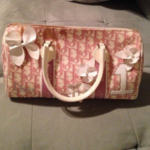 📣📣Authentic Dior pink and white handbag