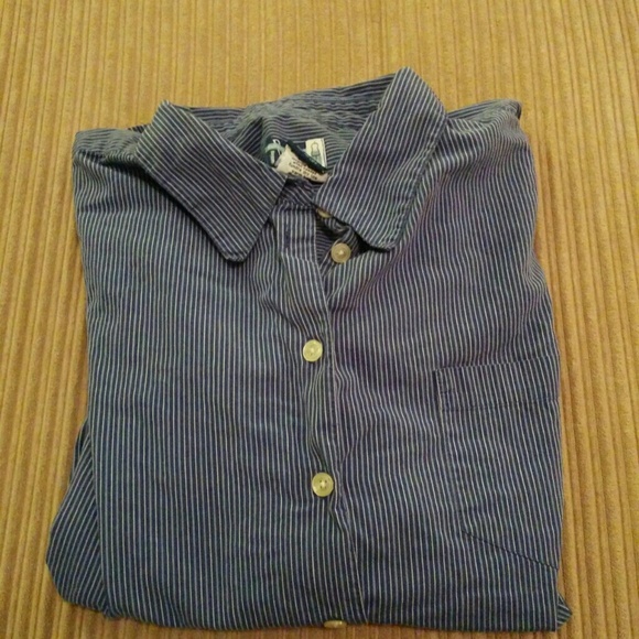 Blue Button Down