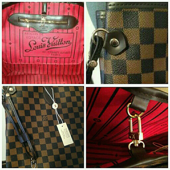 NEW Neverfull GM, Damier Ebene Tote ✳Inspired✳